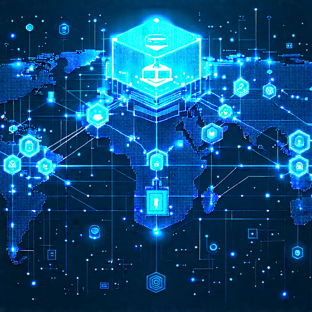Blockchain network visualization