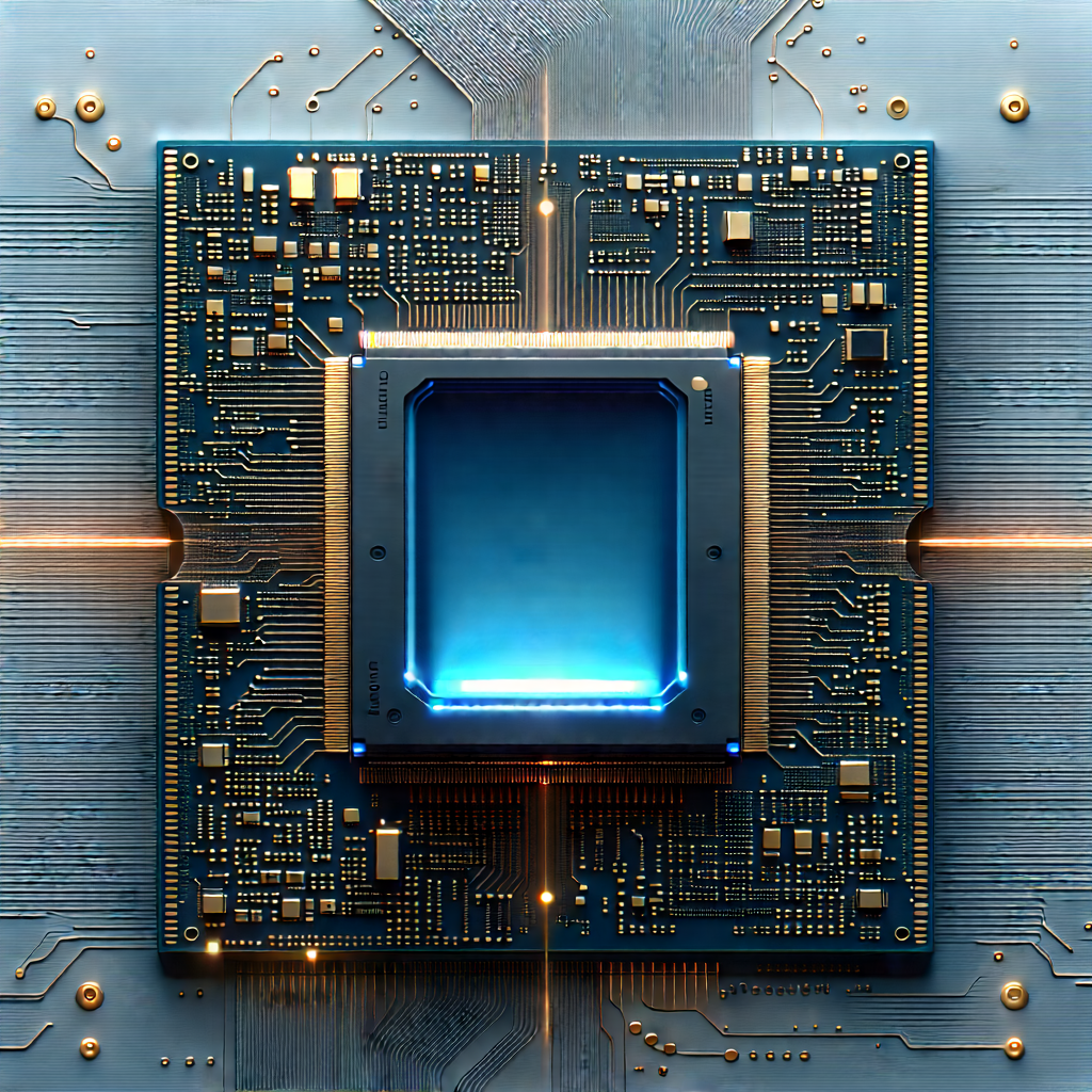 Microchip with laser scanning