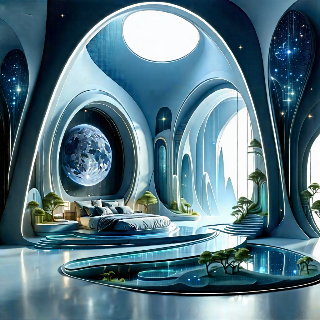 Futuristic smart home