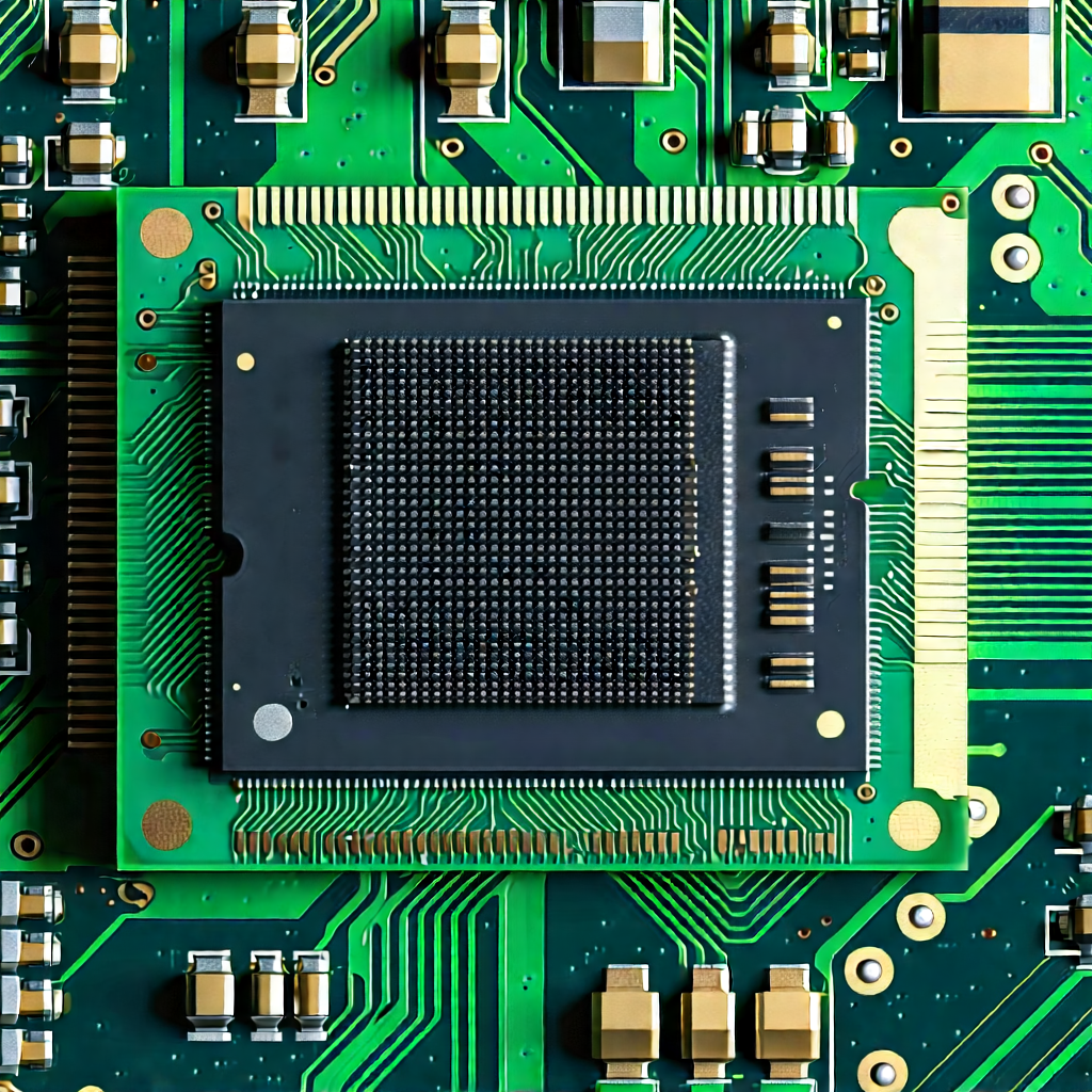 Close-up of memory module