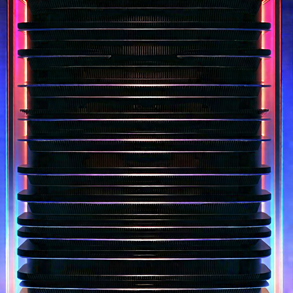 Close-up of cooling system