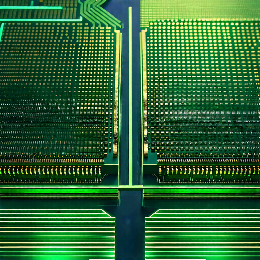 Close-up of memory module