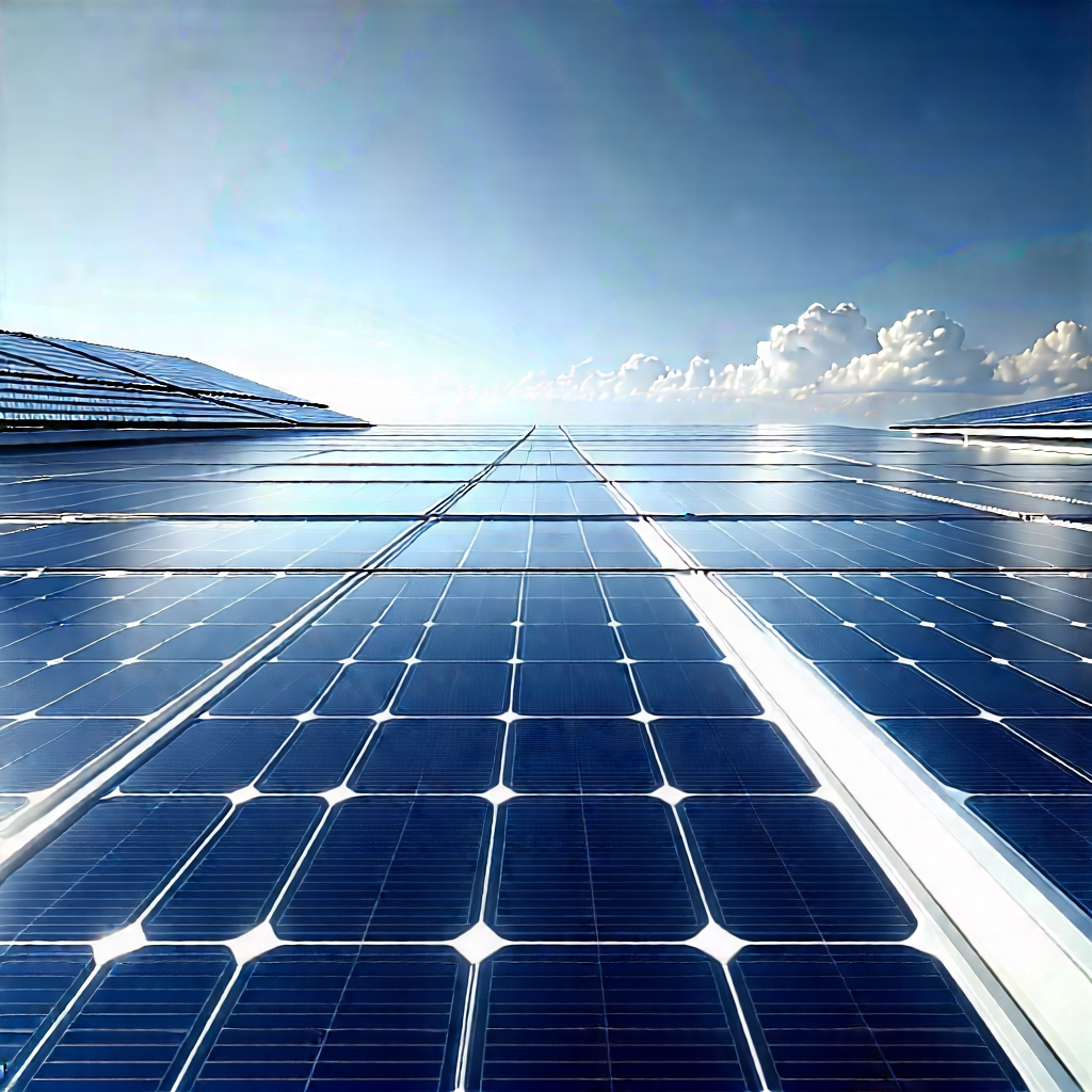 Innovative Renewable Energy (design:1.13) With Large Solar