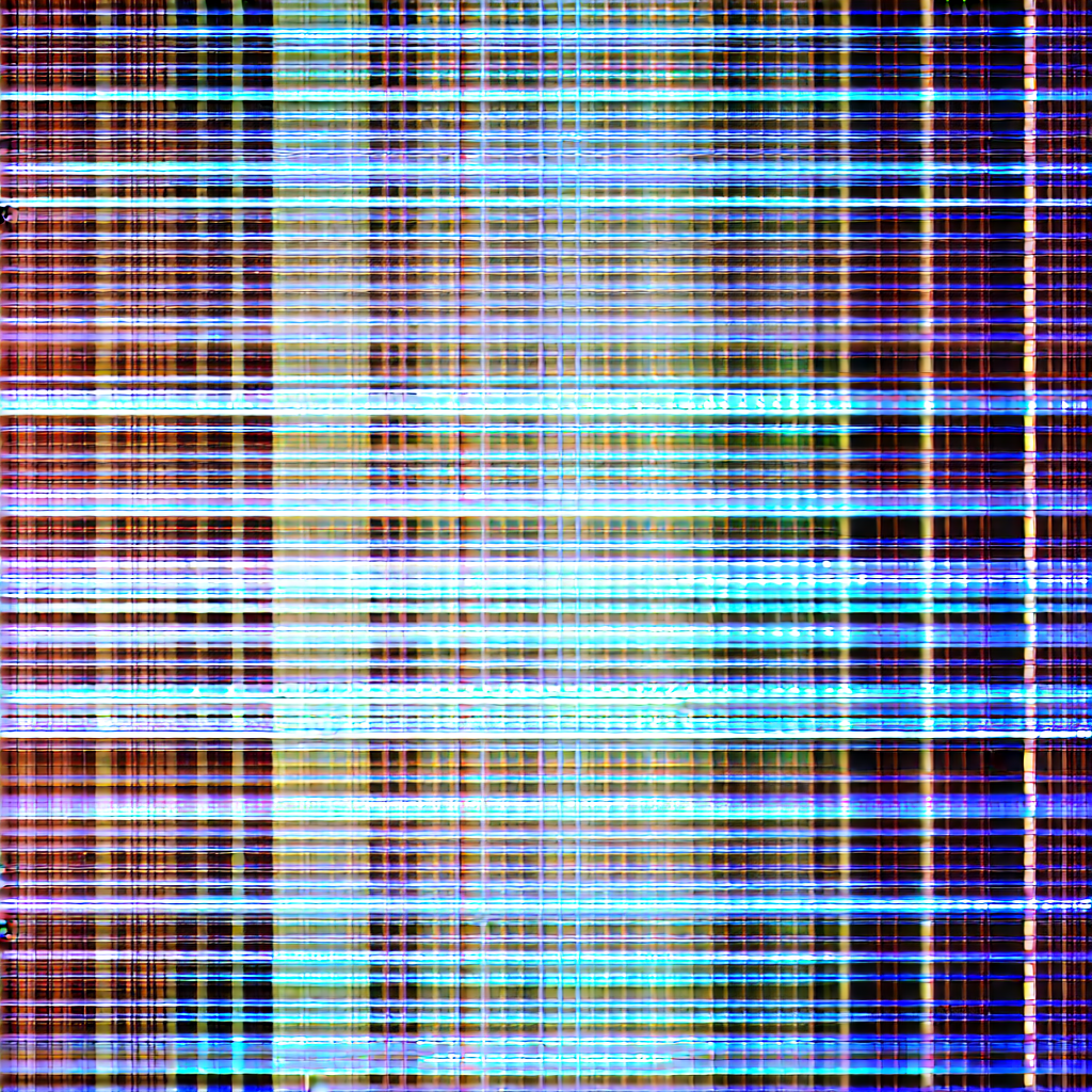 Close-up of sensor array