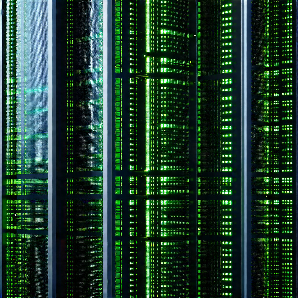 Close-up of sensor array