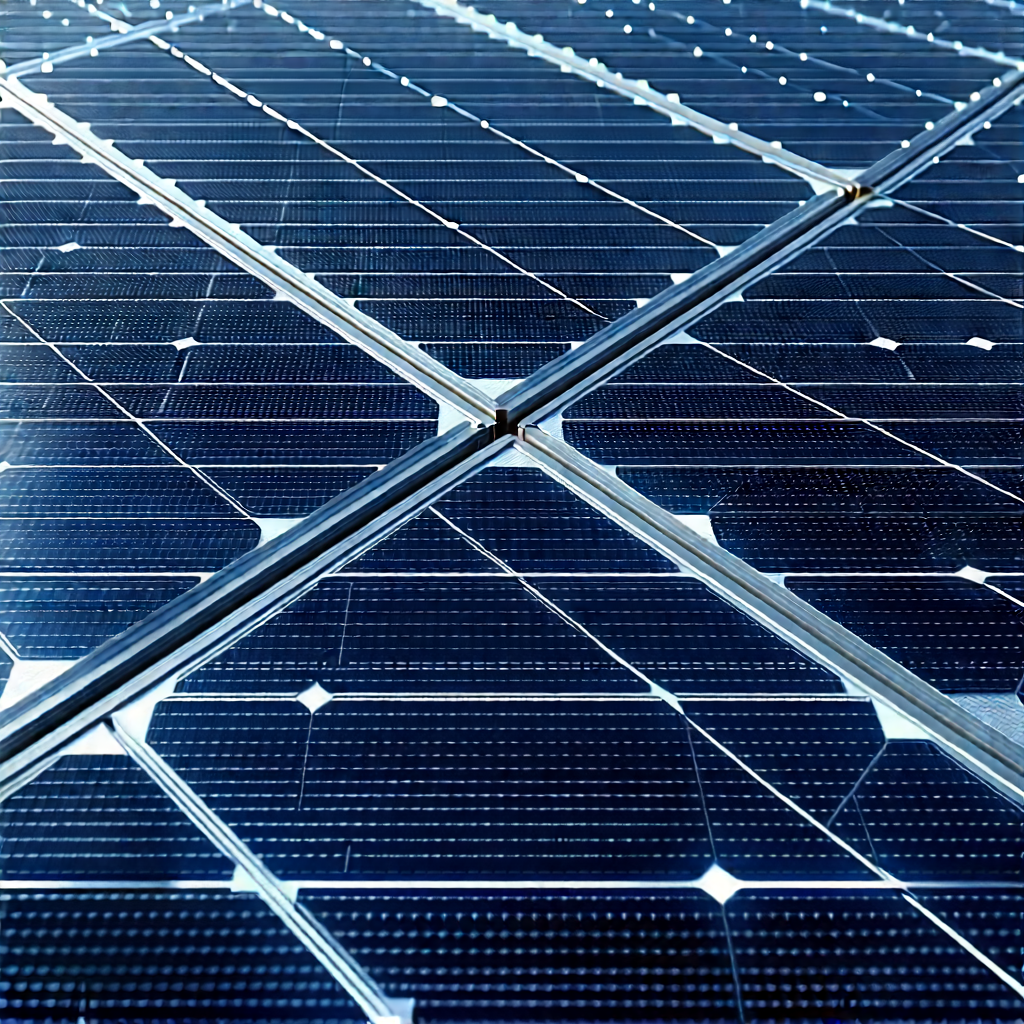 Solar Panel With Laser Scanning With Large Solar