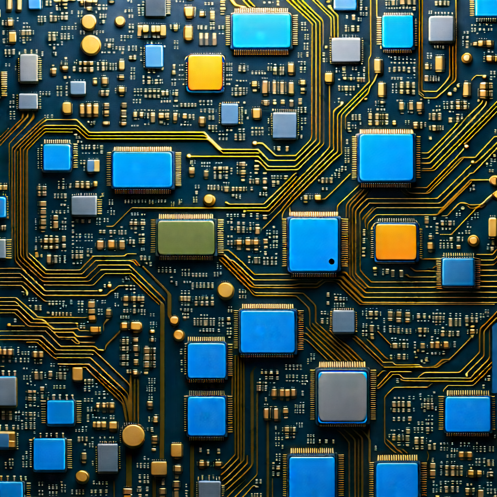 Close-up of sensor array
