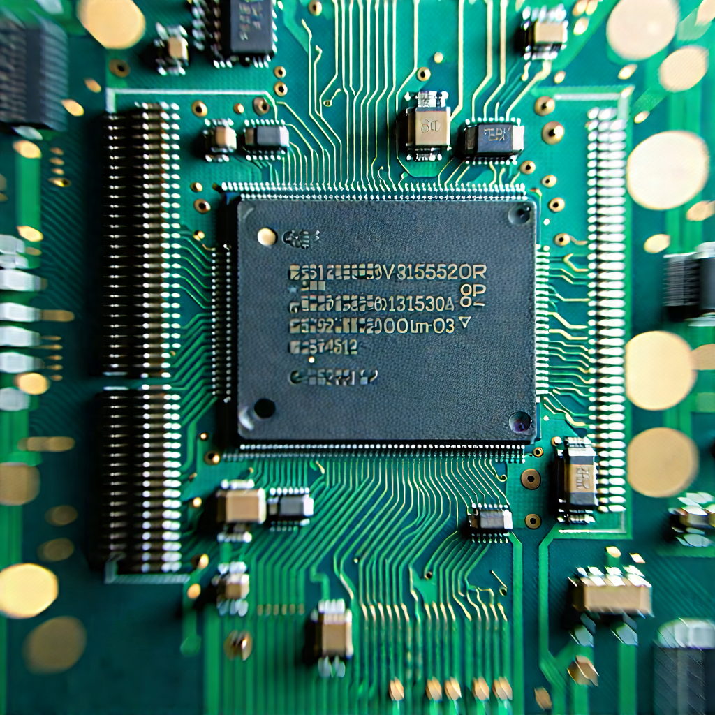 Close-up of memory module