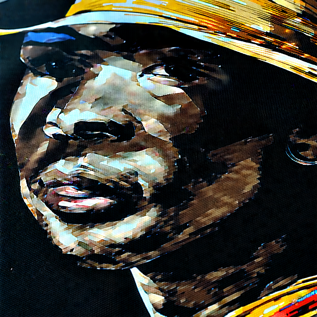 Tablet with (digital:1.39) artwork