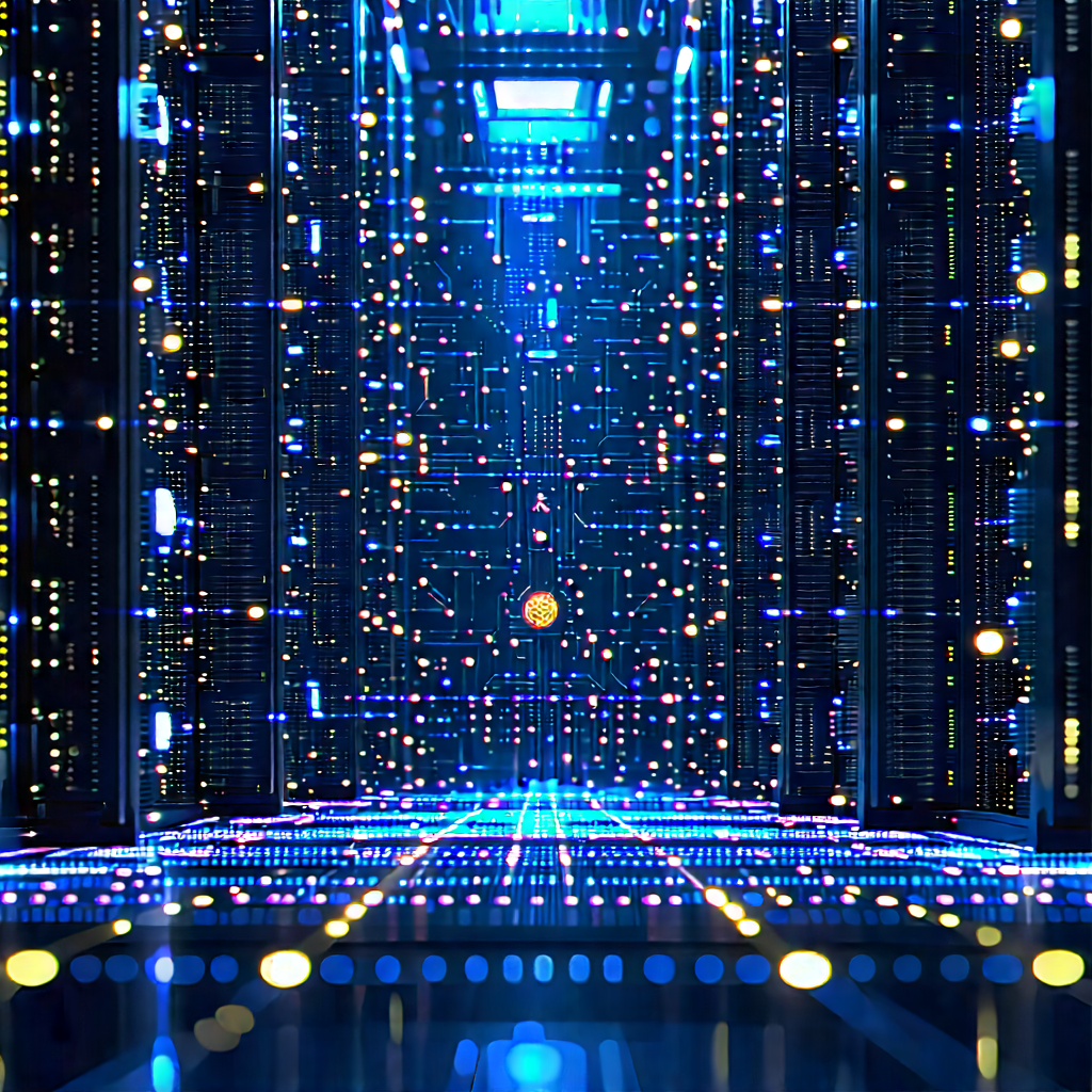 Close-up of sensor array