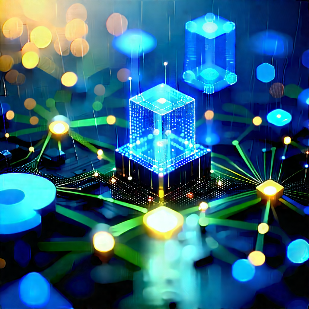 Blockchain network visualization