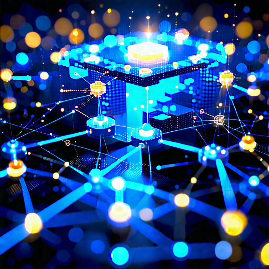 Blockchain network visualization