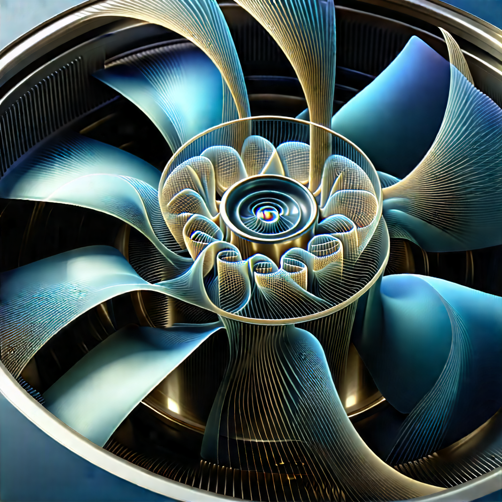 Close-up of cooling system