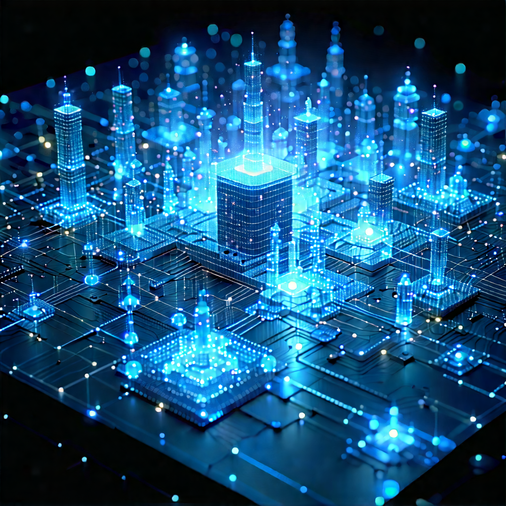 Blockchain network visualization