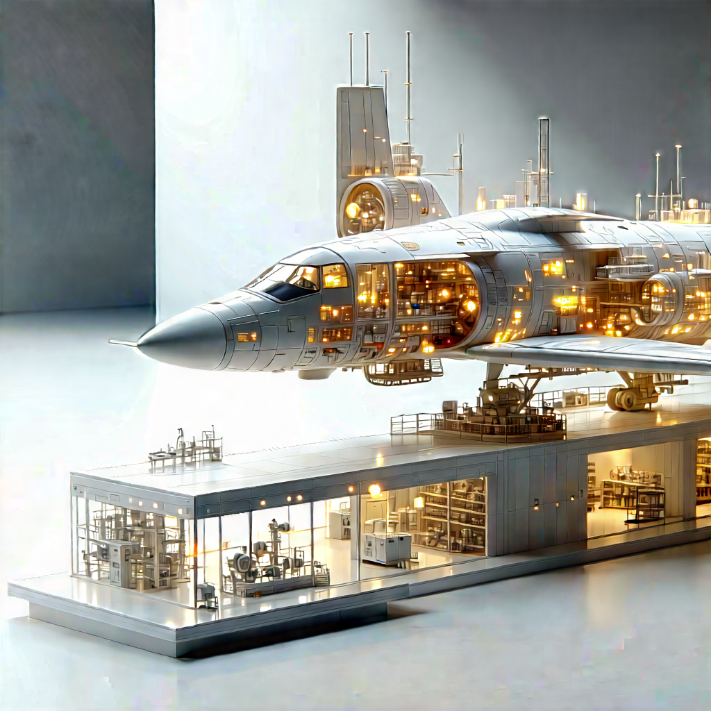 Aerospace technology in (modern:1.23) laboratory
