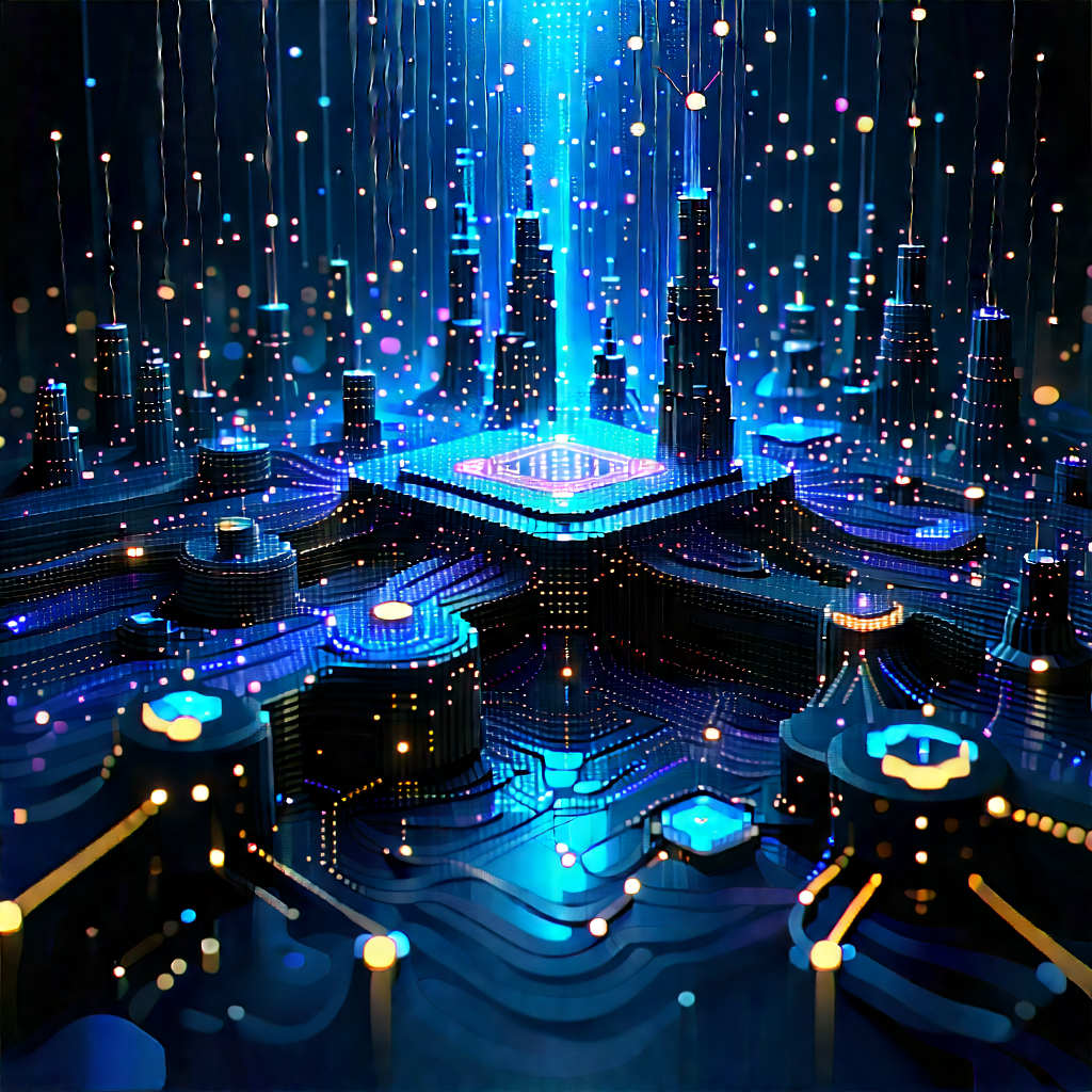 Blockchain network visualization