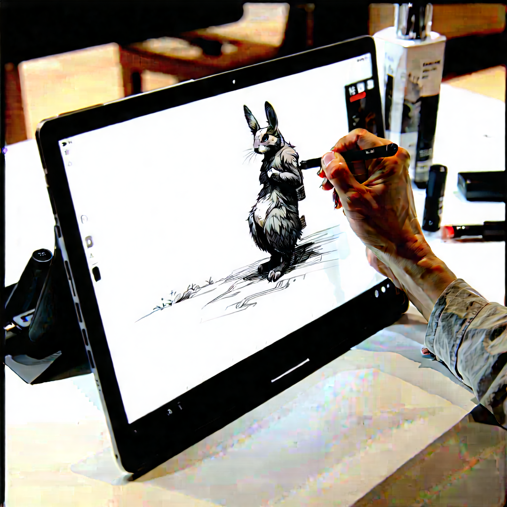 Tablet with streaming content