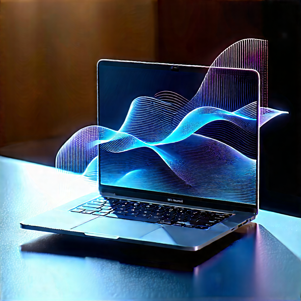 Laptop With User Interface With Laptop Computer
