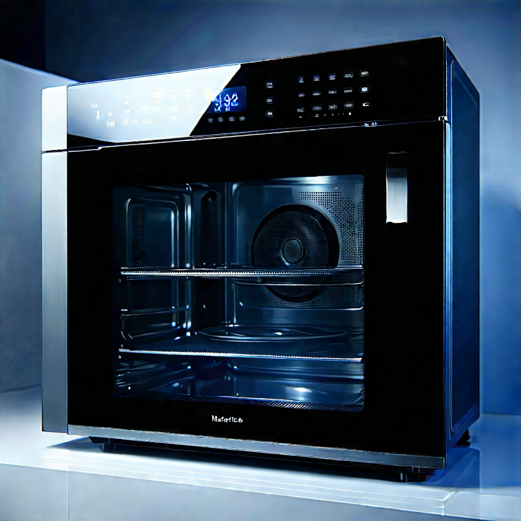 Innovative Smart Appliance Design With Black Silver