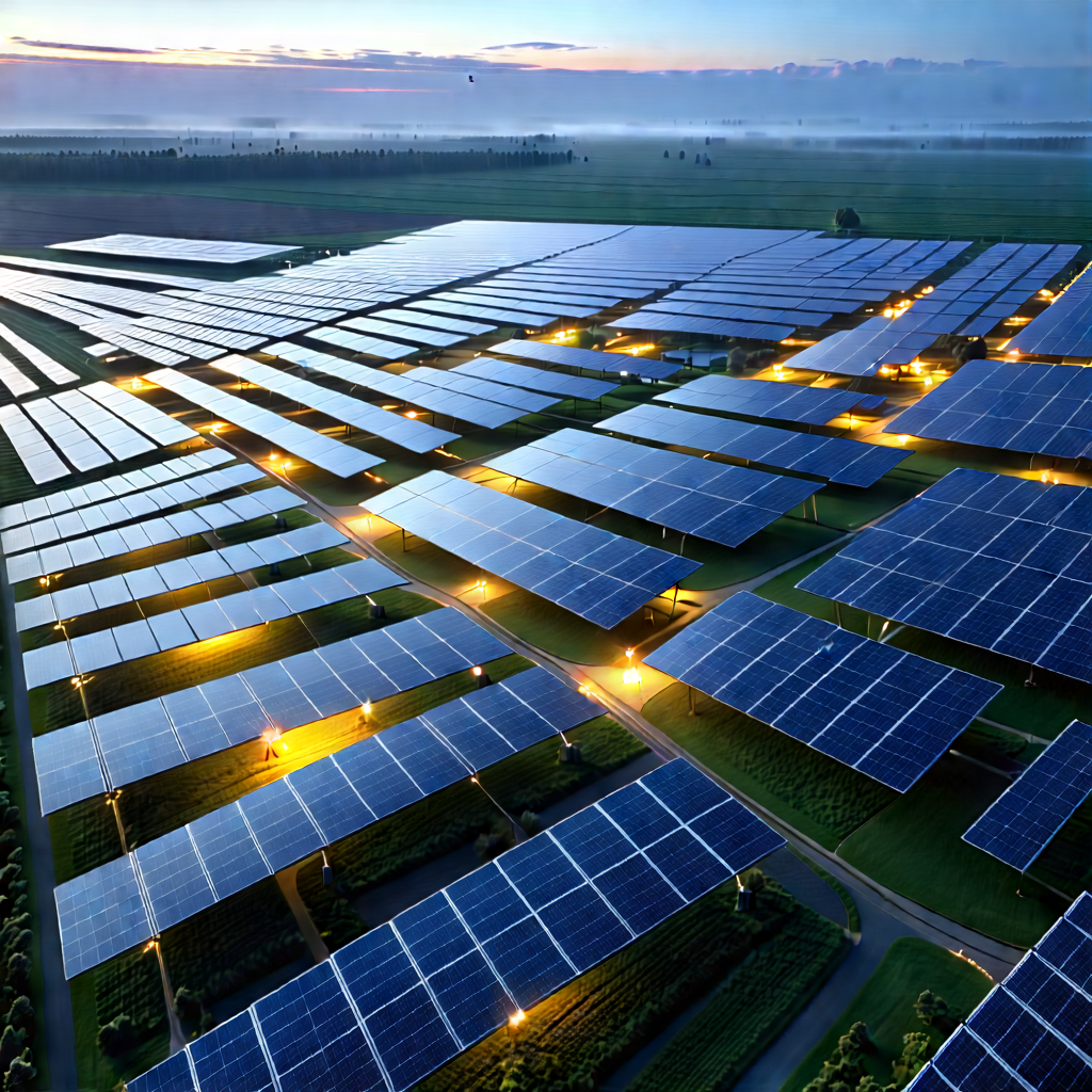Innovative Renewable Energy Design With Large Solar