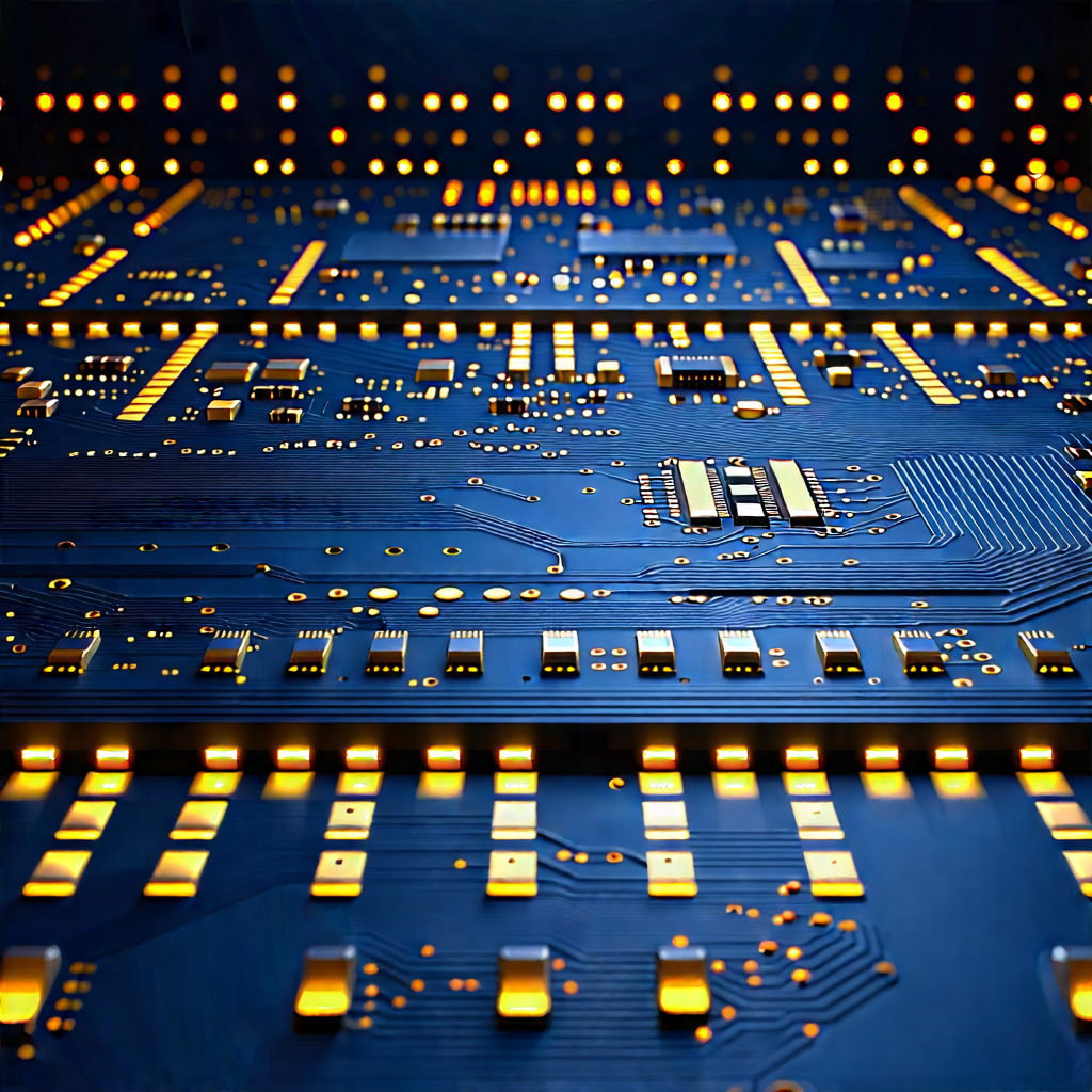 Close-up of sensor array