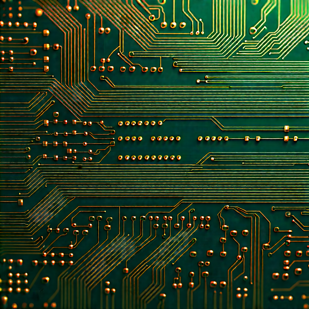 Circuit board with (digital:1.44) particles