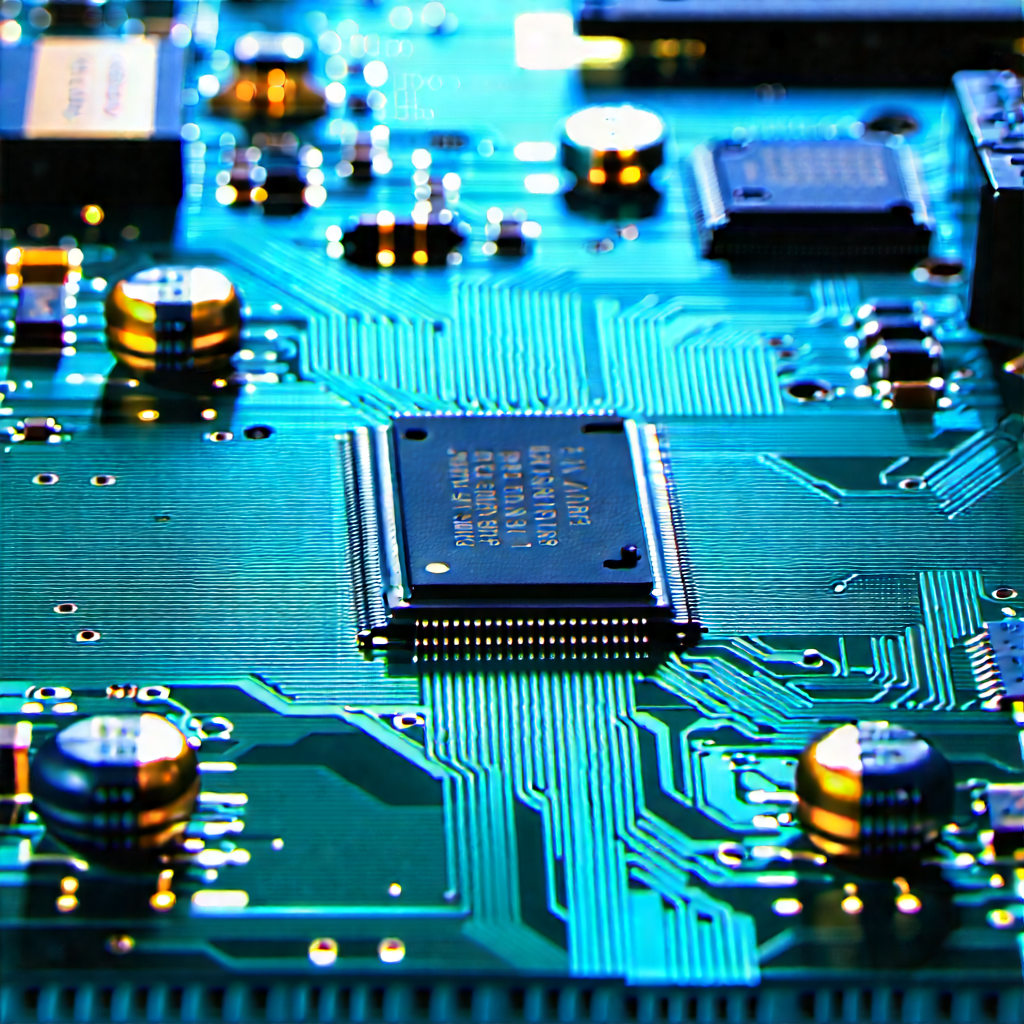 Circuit board with holographic projection