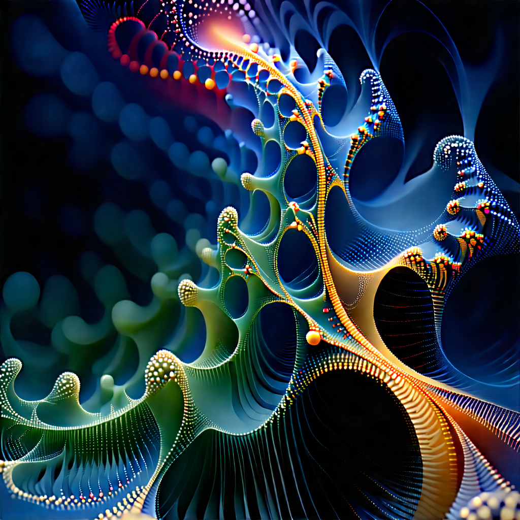 Machine Learning Visualization With Vibrant Colorful