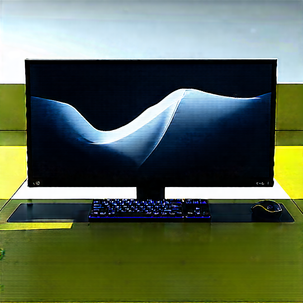 Educational Technology In Field Deployment With Computer Monitor