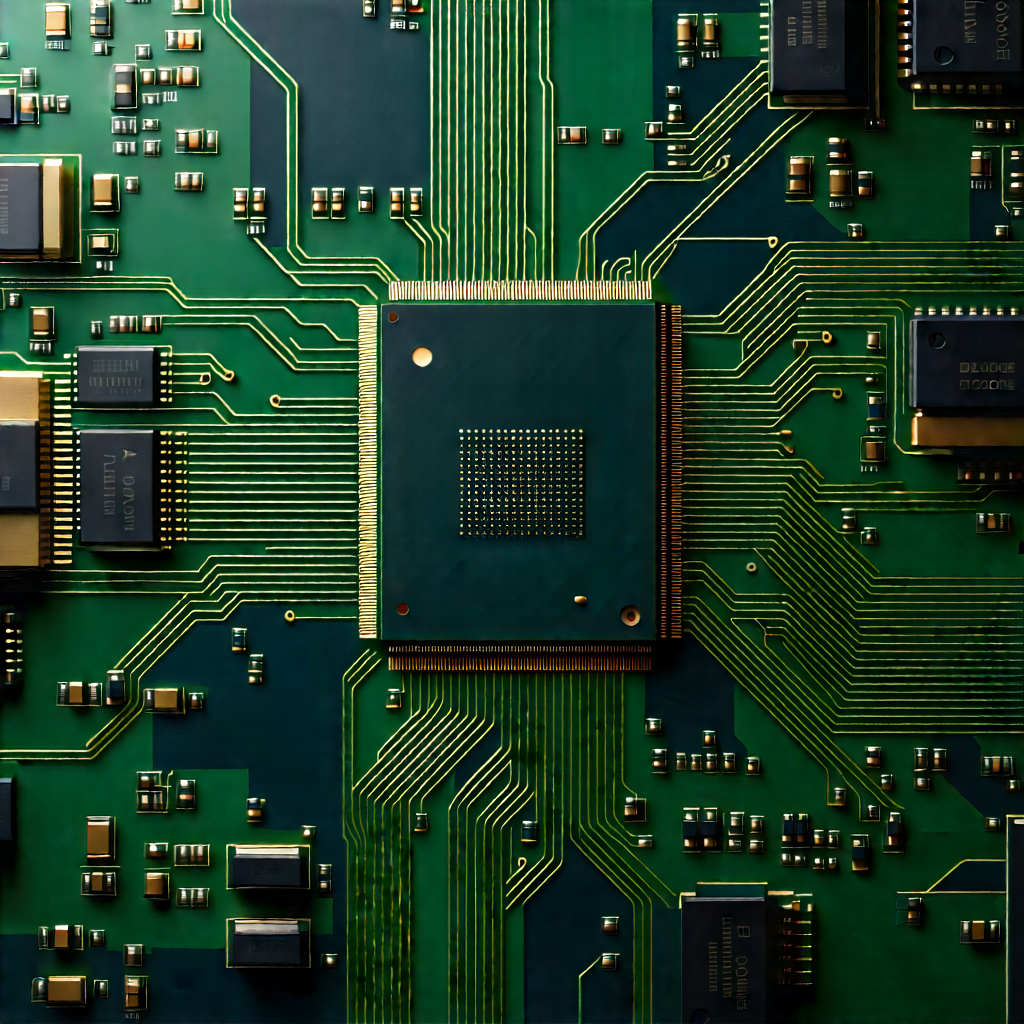 Circuit board with laser scanning