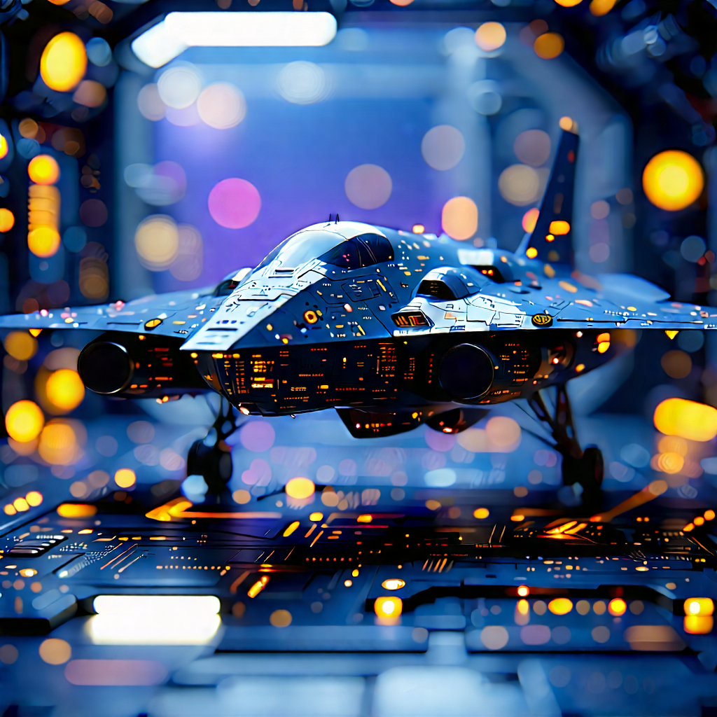 Aerospace technology in tech office