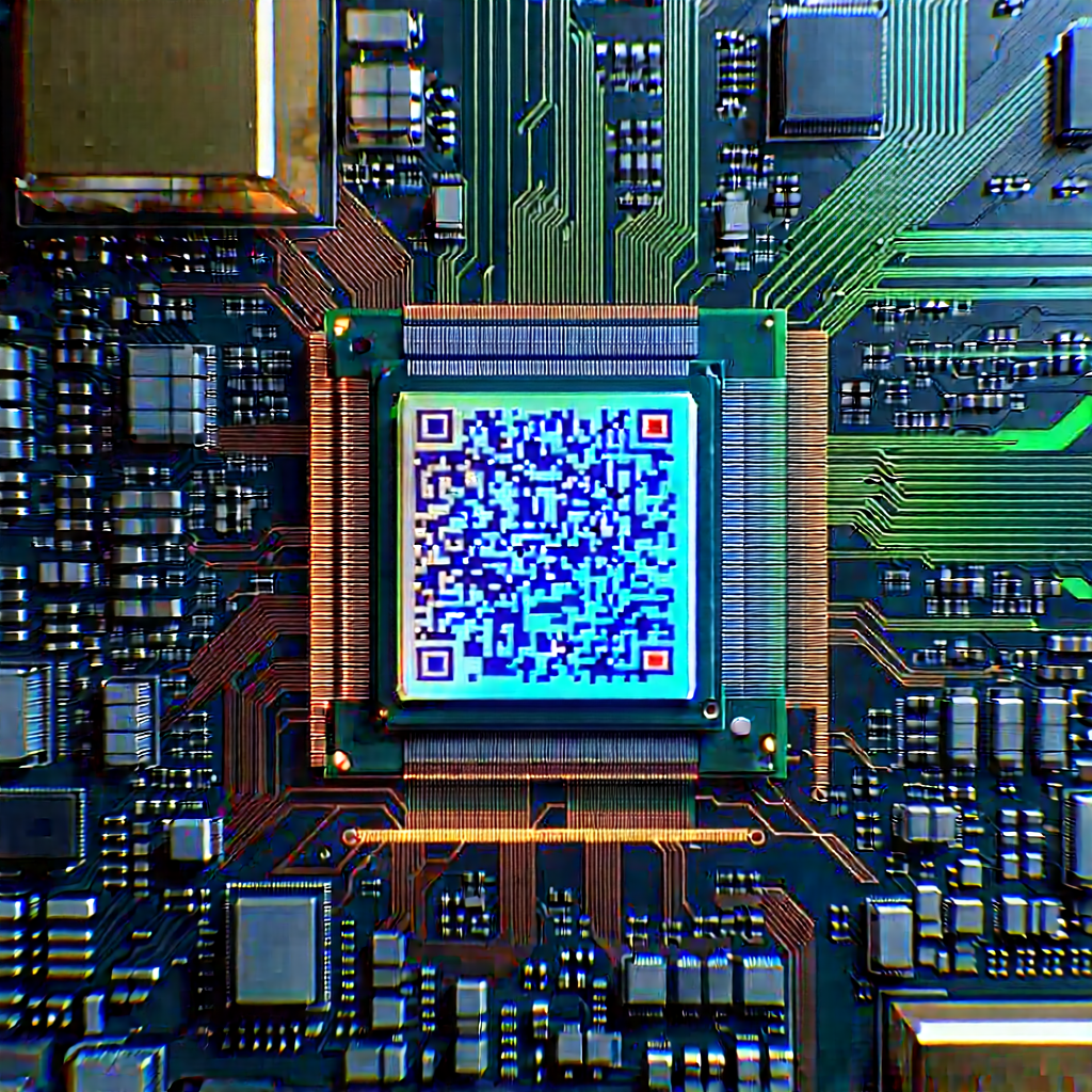 Close-up of memory module