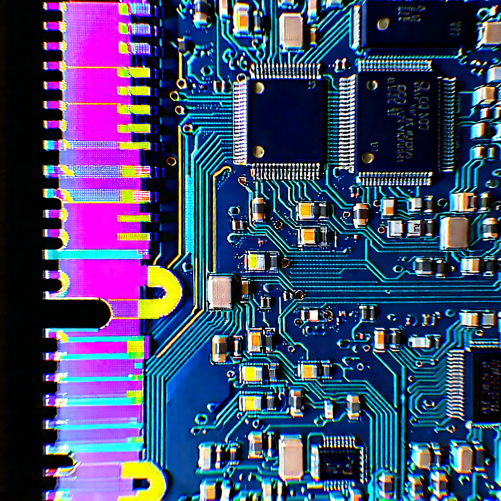 Close-up of memory module