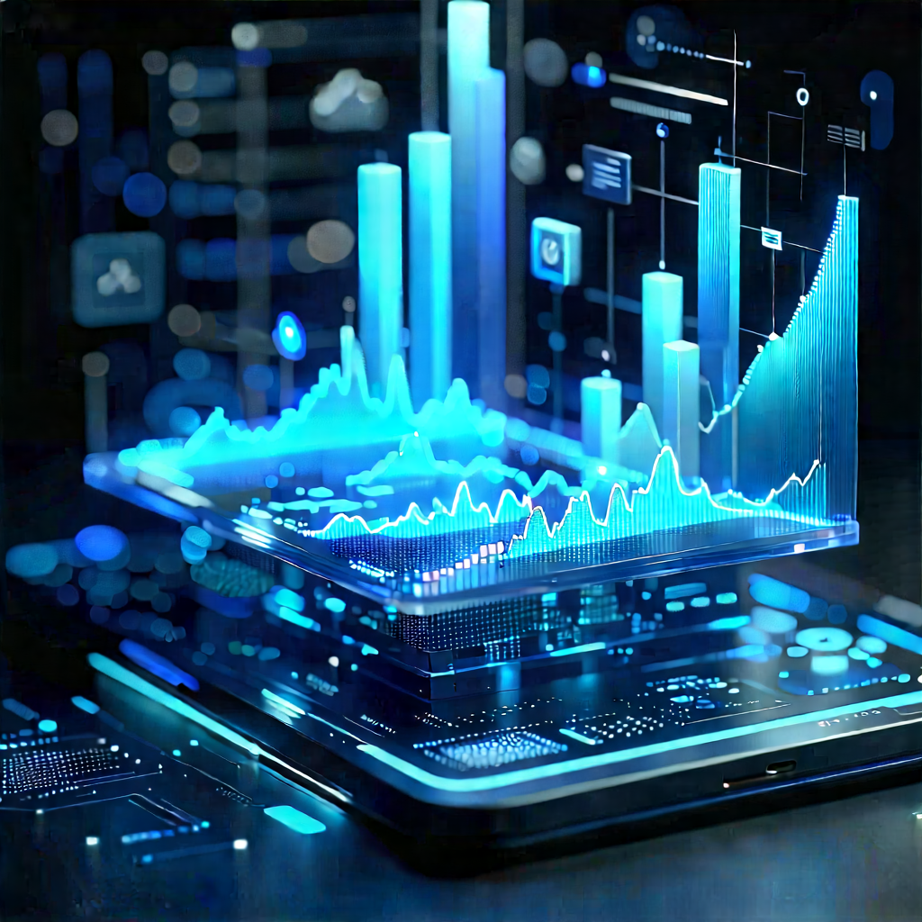 Financial Technology In Design Studio With Cell Phone