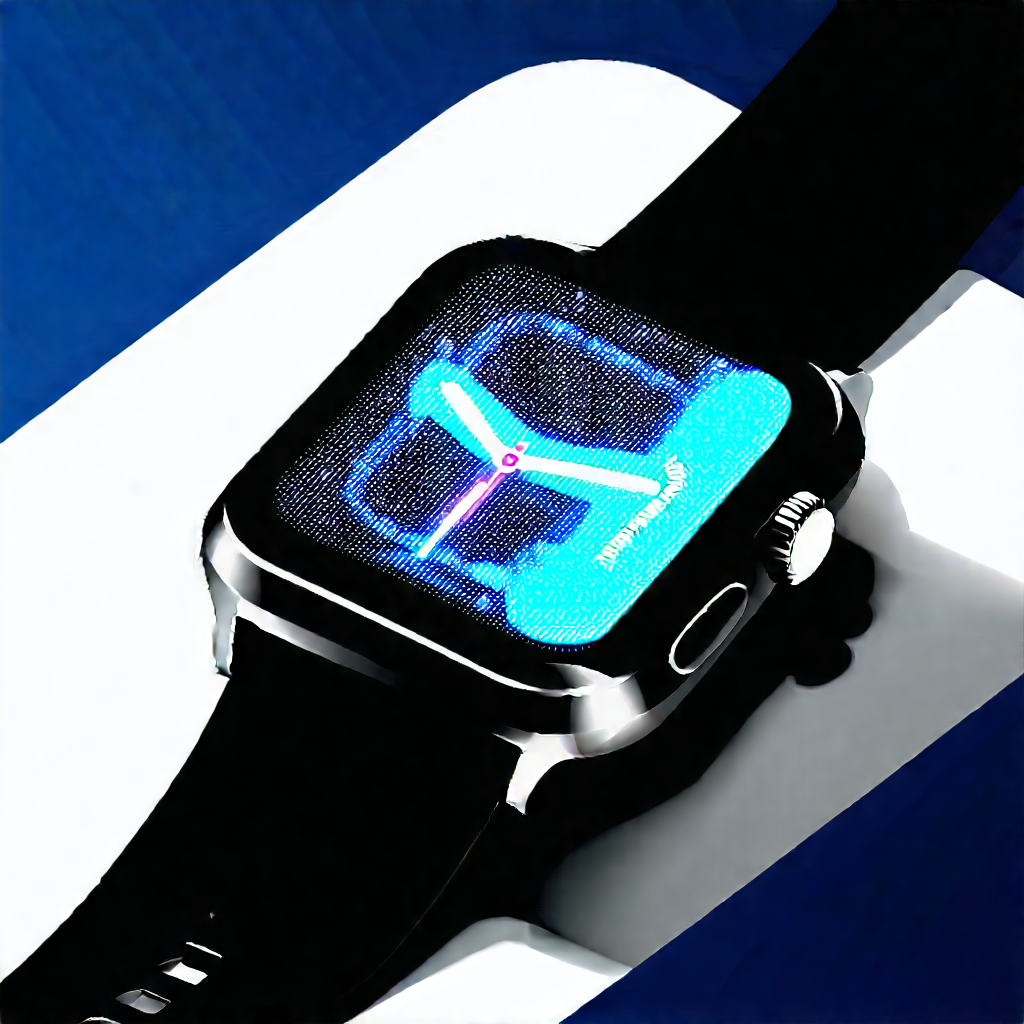 Smart watch with data visualization