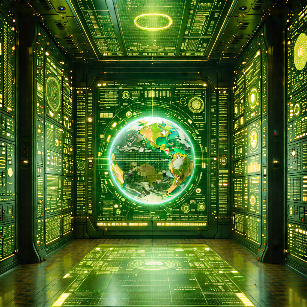 Educational Technology In Research Center With Image, There