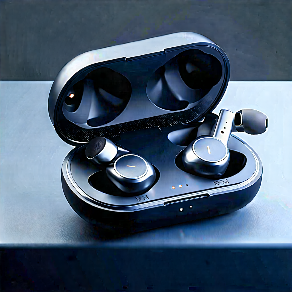 Wireless Earbuds With Streaming Content With Pair Black