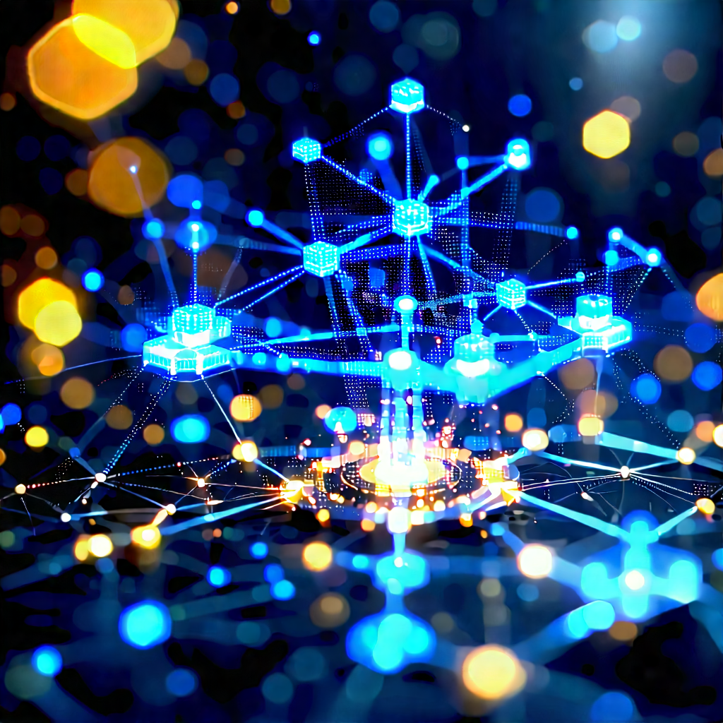 Blockchain network visualization