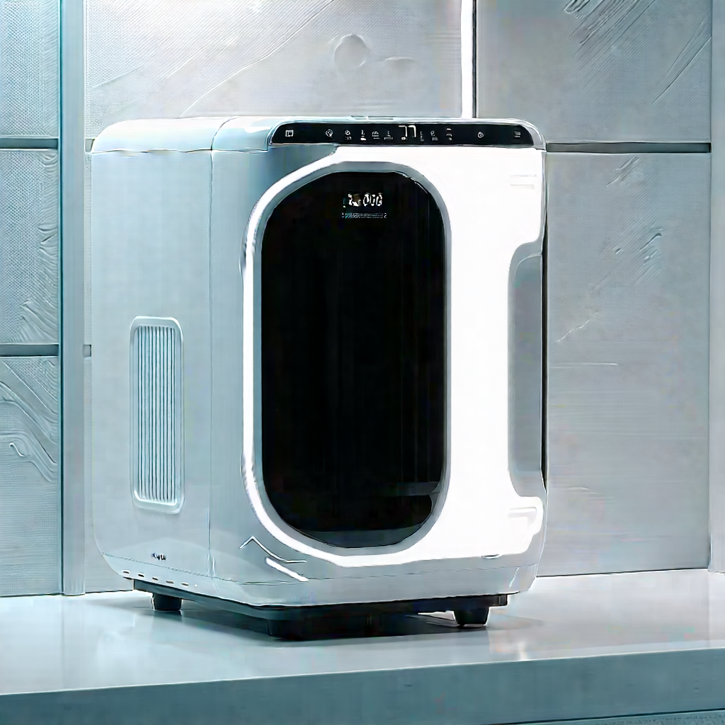 Innovative Smart Appliance Design With White Black