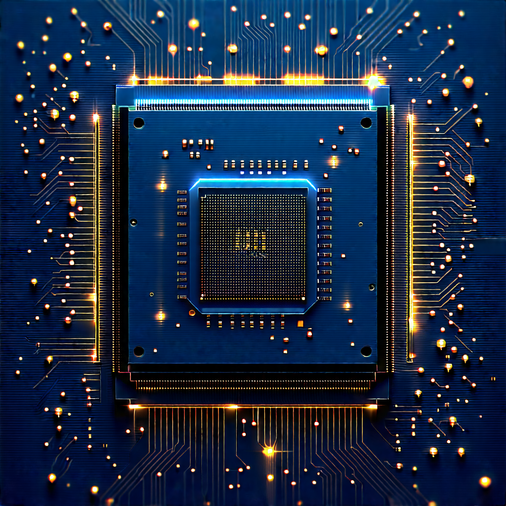 Microchip with digital particles