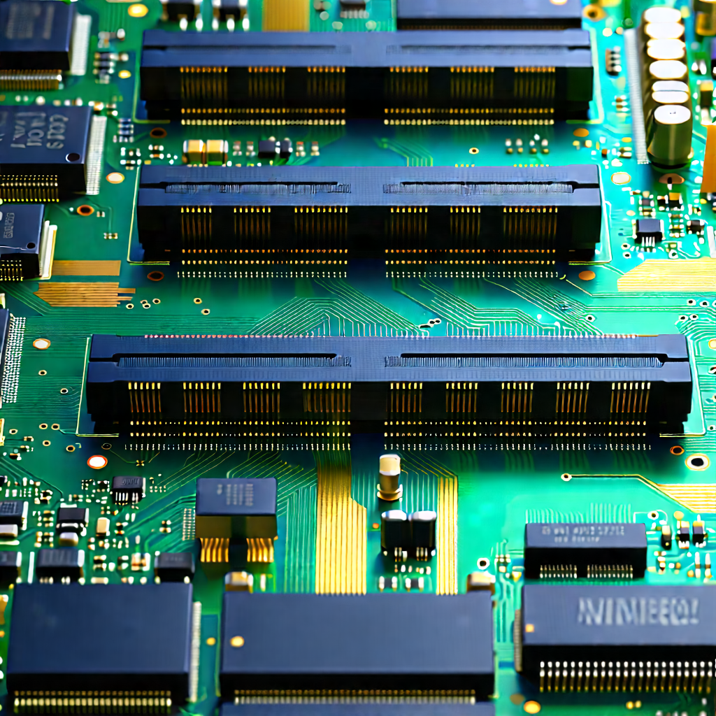 Close-up of memory module