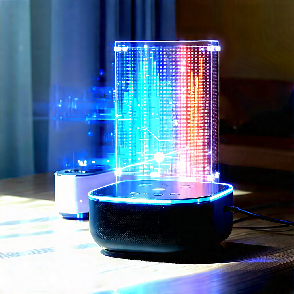 Smart home (device:1.41) with holographic display