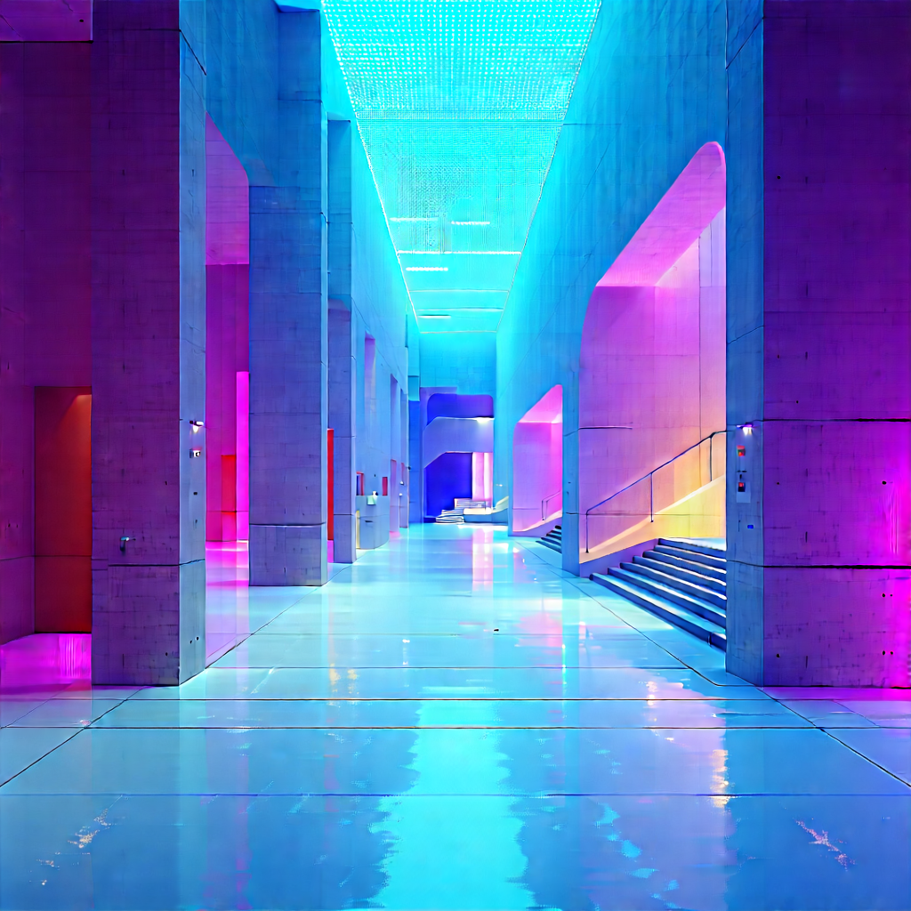 Educational technology in research center