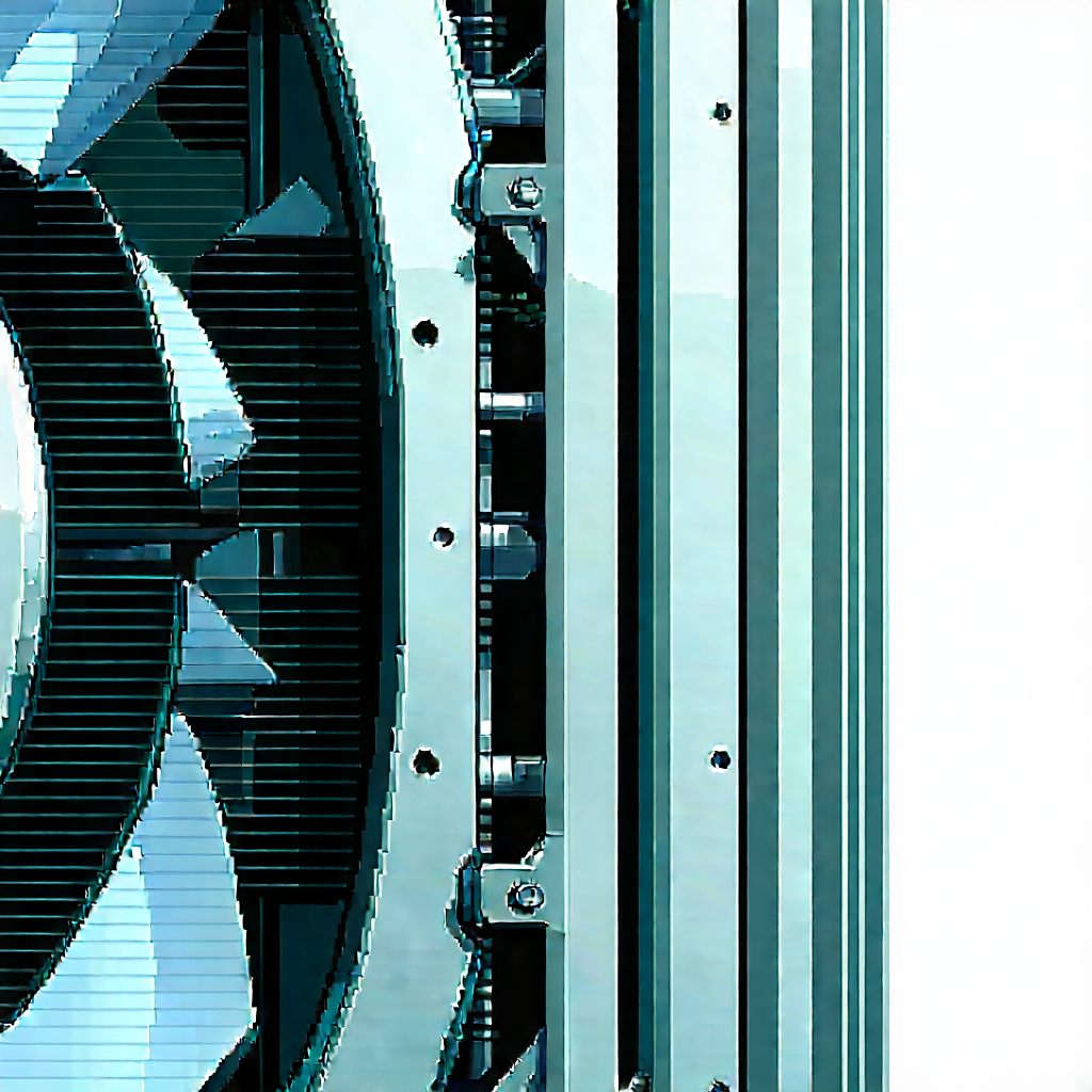Close-up of cooling system