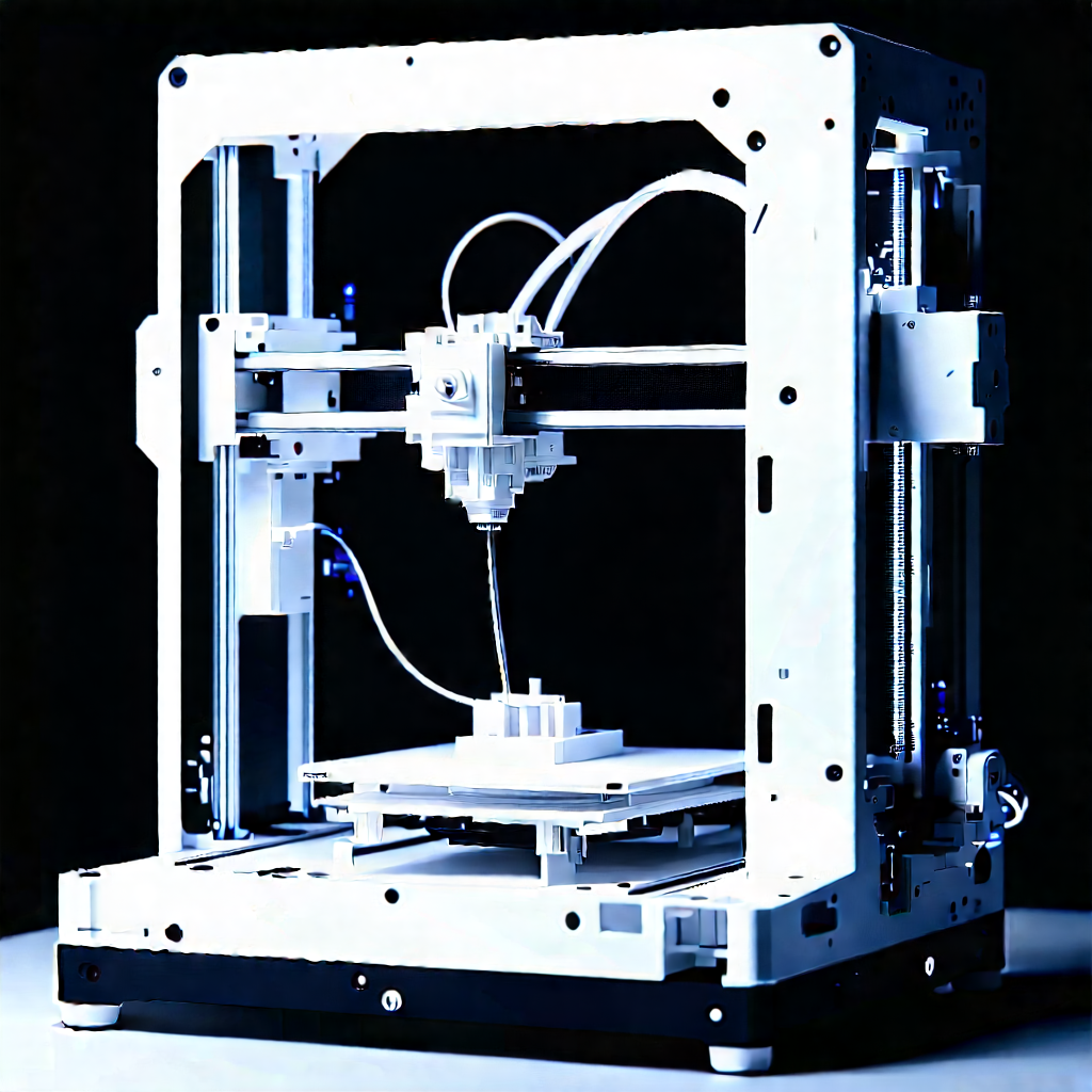 3d printer with data streams