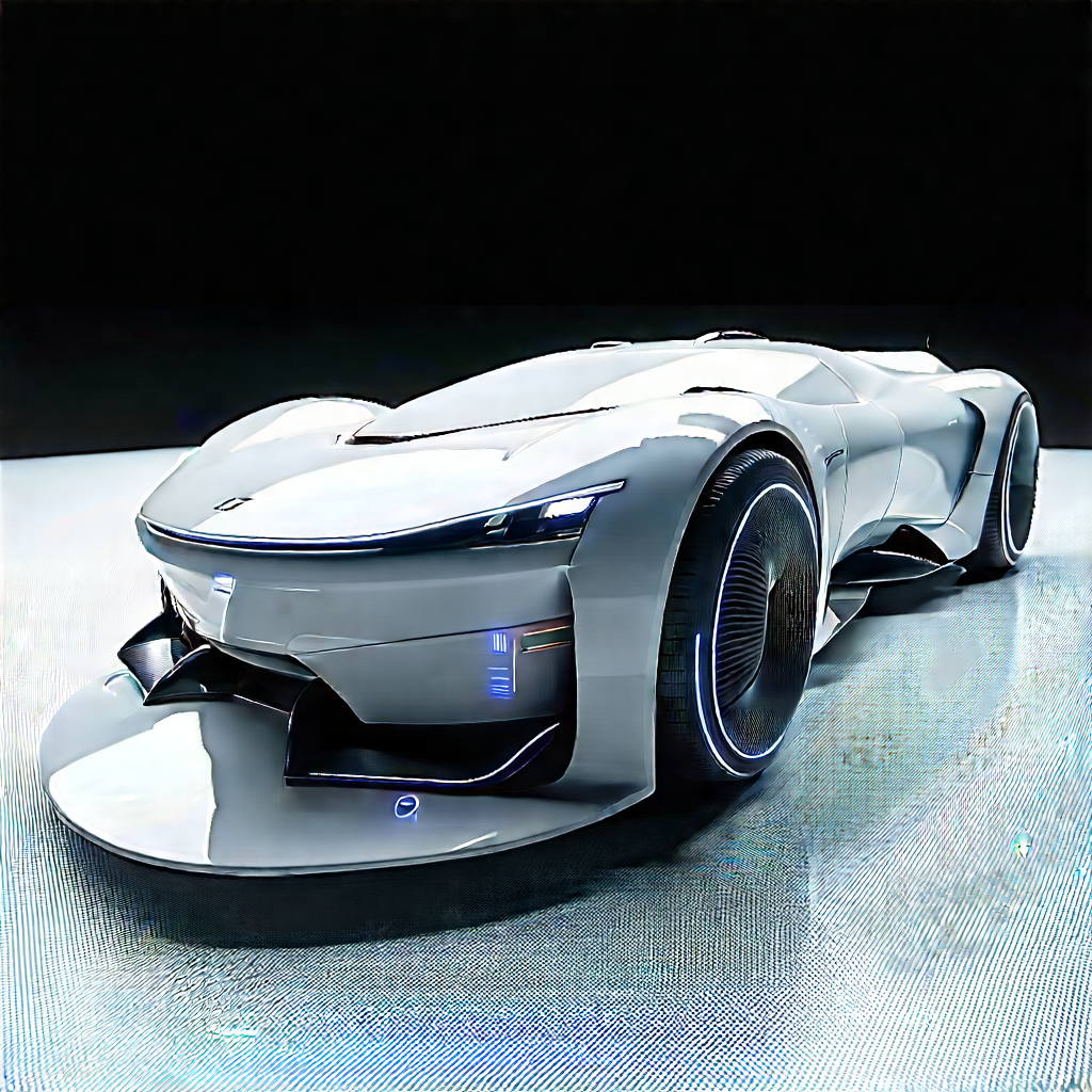 Innovative Electric Vehicle Design With Futuristic Sleek
