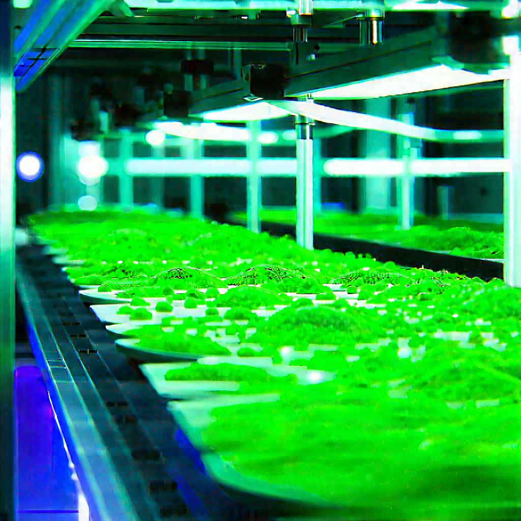 Agricultural technology in modern laboratory