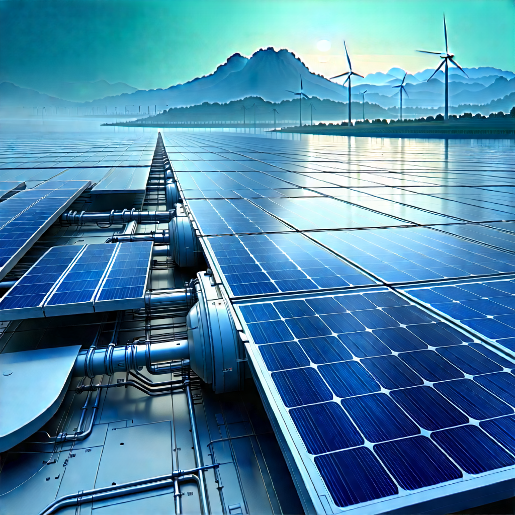 Innovative Renewable Energy Design With Large Solar