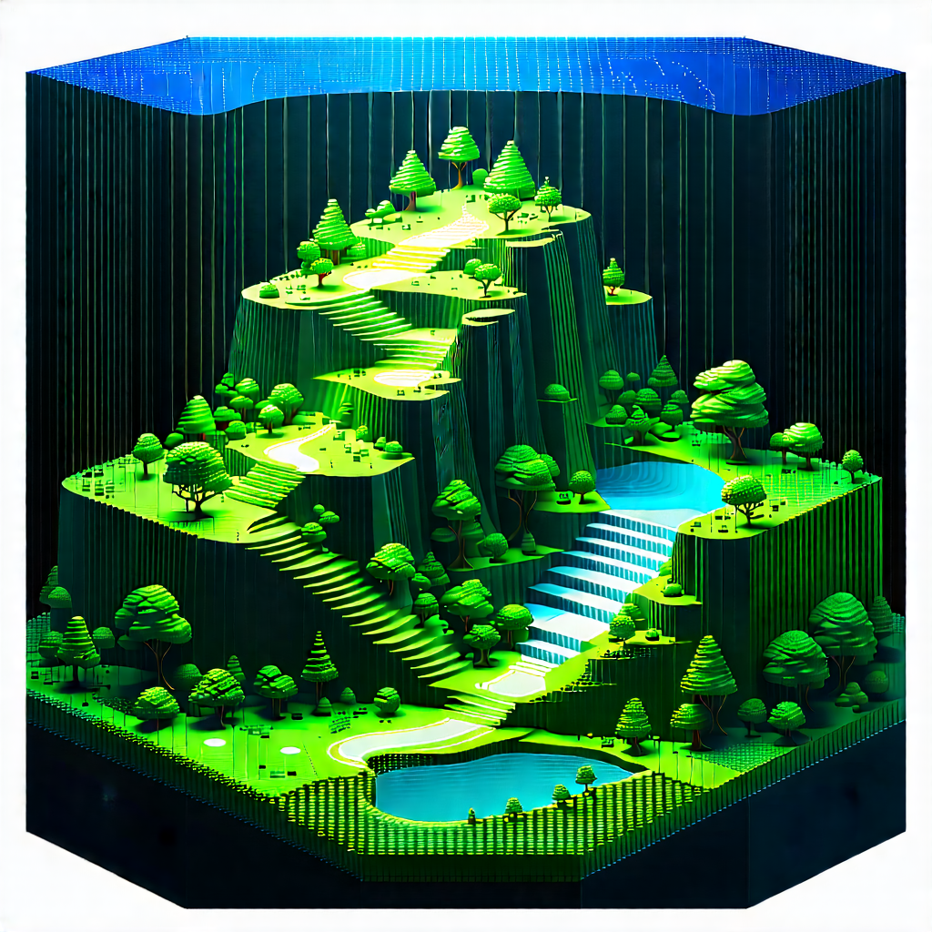 Machine Learning Visualization With Three-dimensional Model