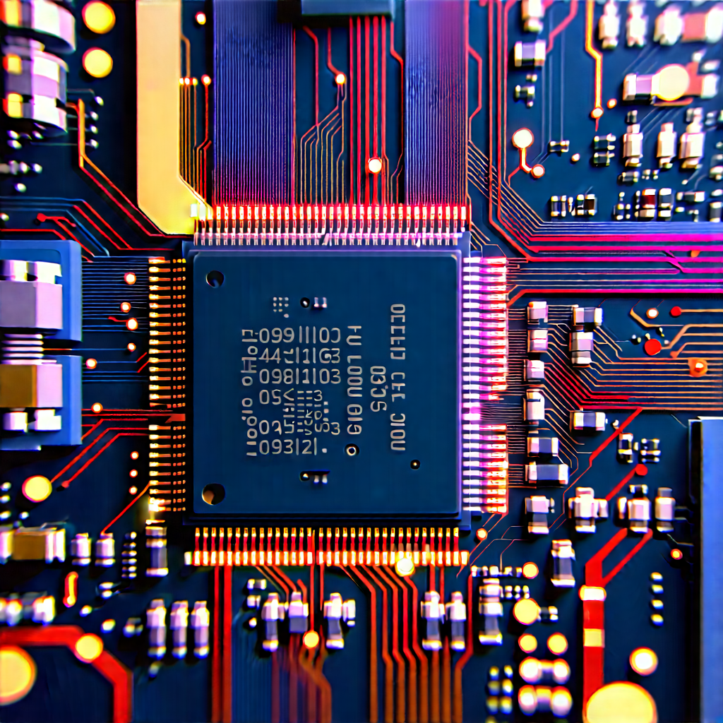 Close-up of memory module